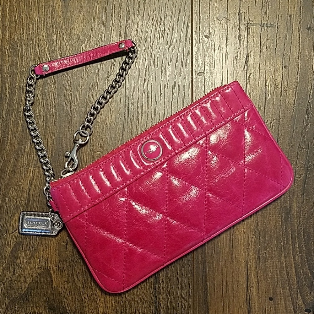 Coach Pop Quilted Wrislet